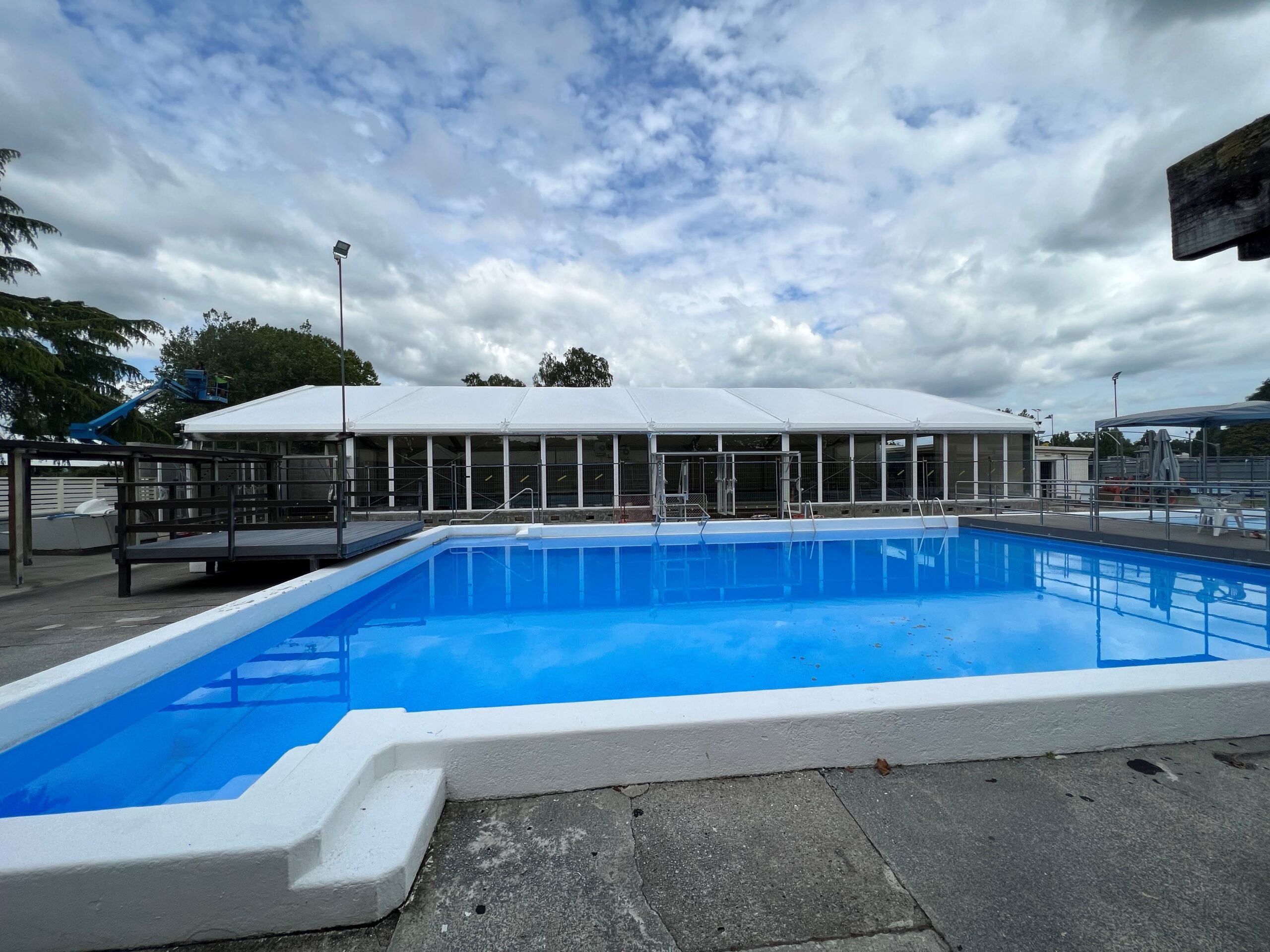 Matamata Pool enclosure