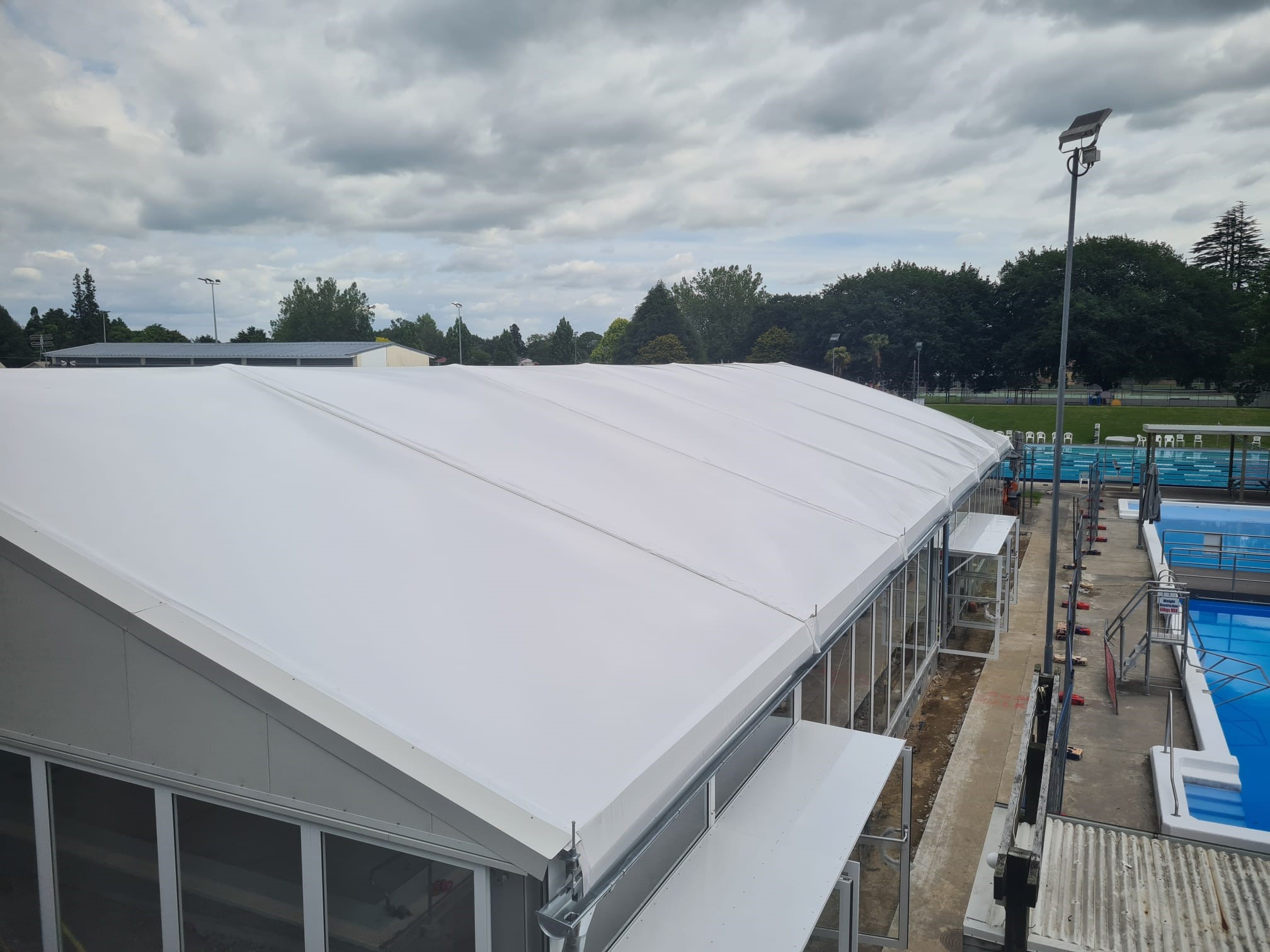 Pool enclosure