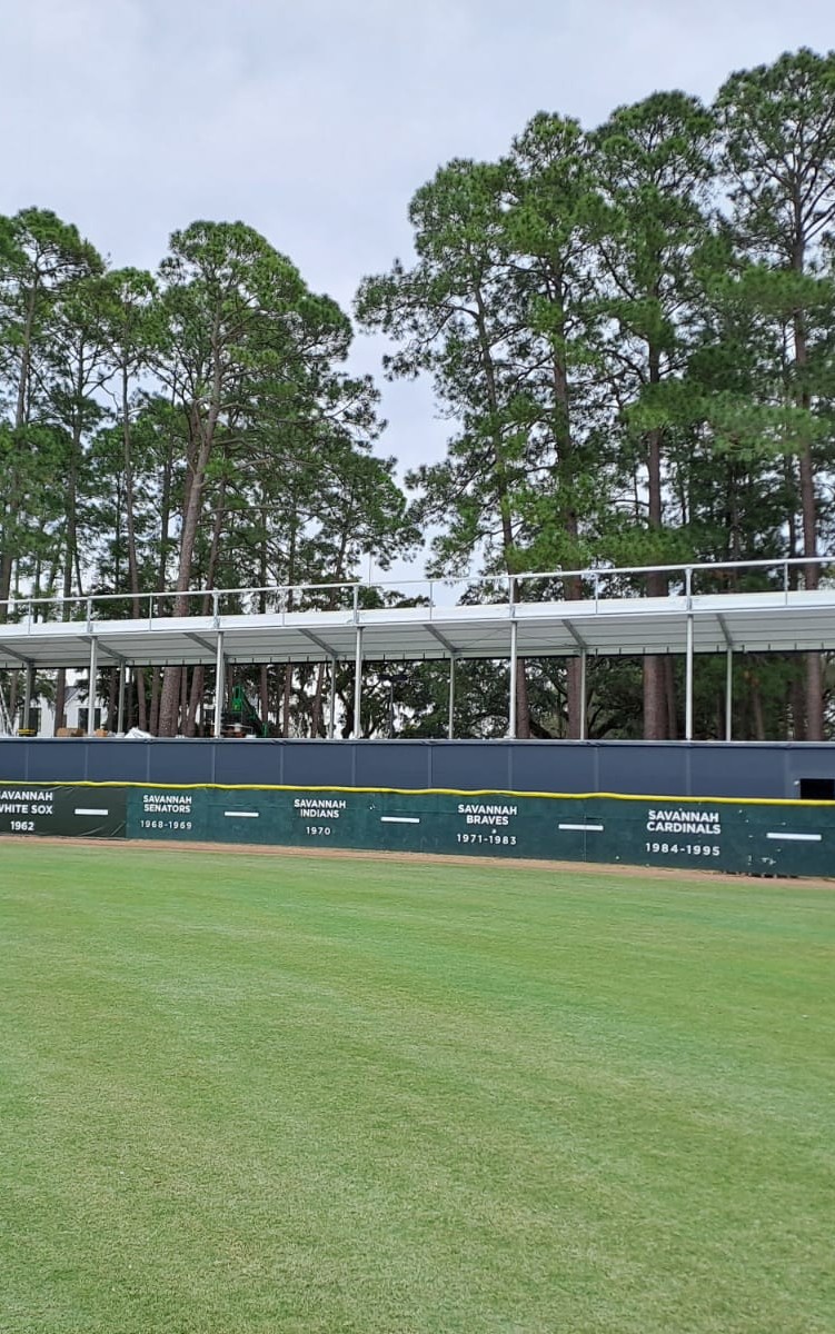 Savanah Sand Gnats Covered Walkway