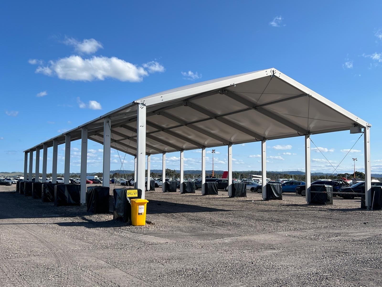 Ritchie Bros Canopy Framework Ritchie Bros Canopy Spring farm