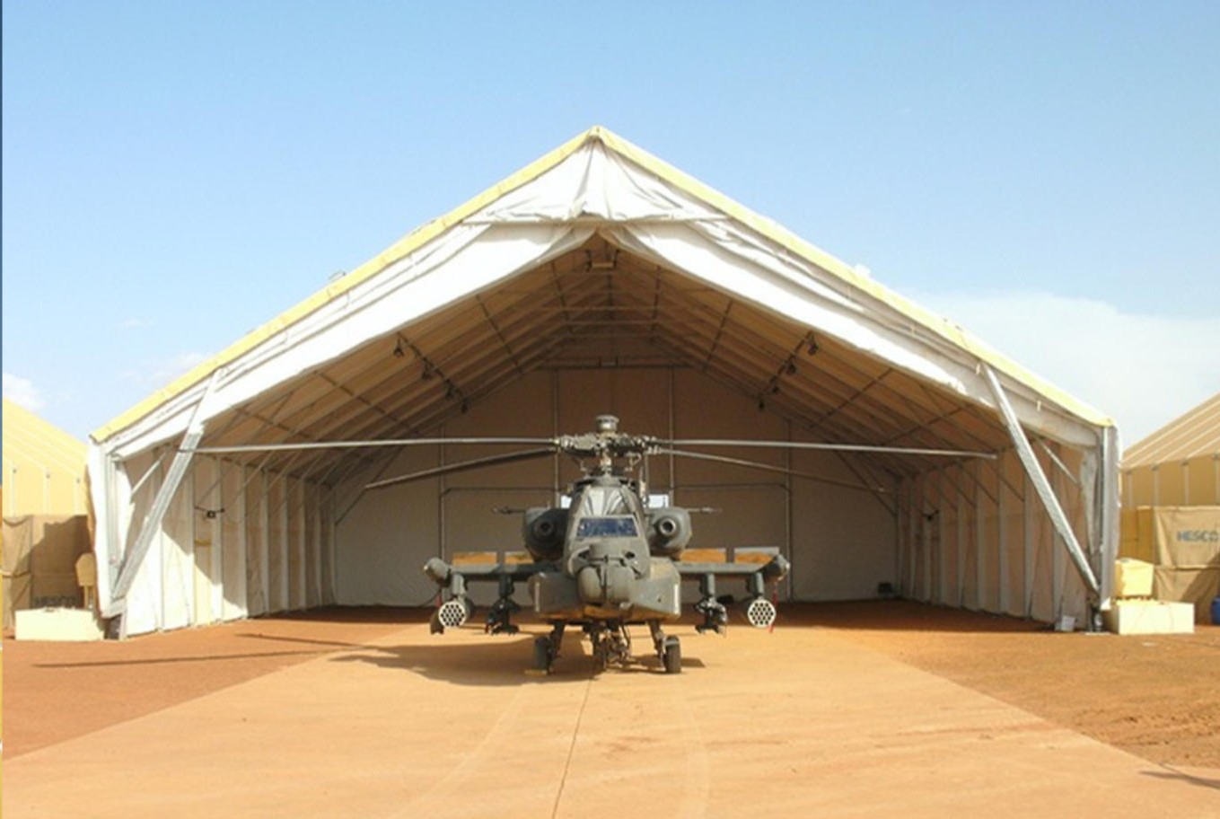 Facilities for aircraft Defence Hangars